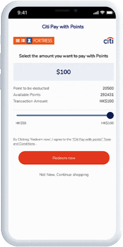 Offset your spending with your Points